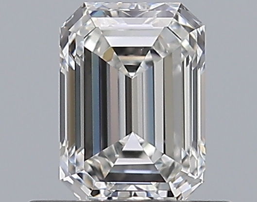 0.6 CaratF-VVS2 - Cut Emerald Diamond