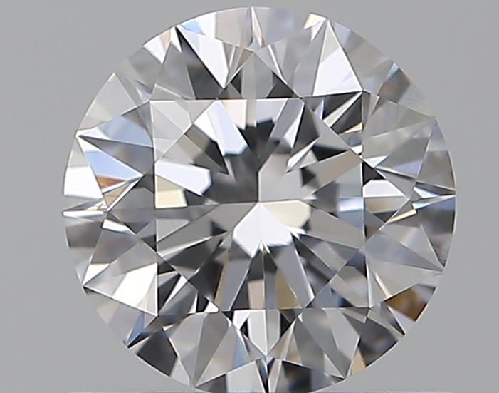 0.75 CaratD-VVS2 EX Cut Round Diamond