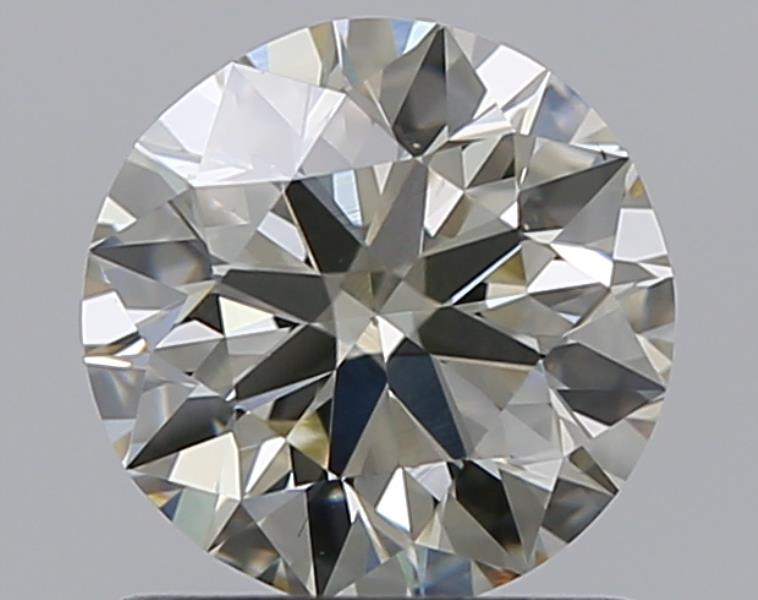 0.9 CaratO-P-VS2 EX Cut Round Diamond