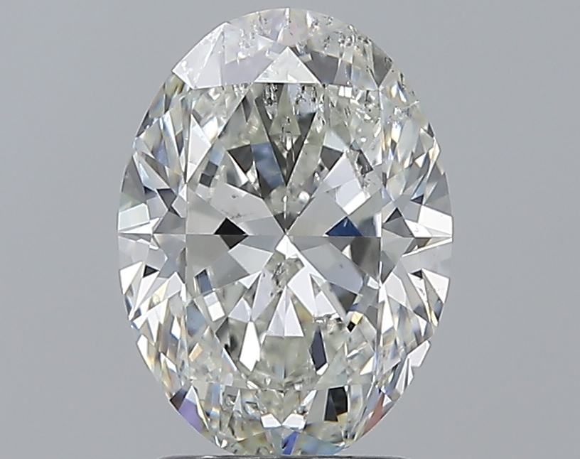 2.01 CaratH-SI2 - Cut Oval Diamond
