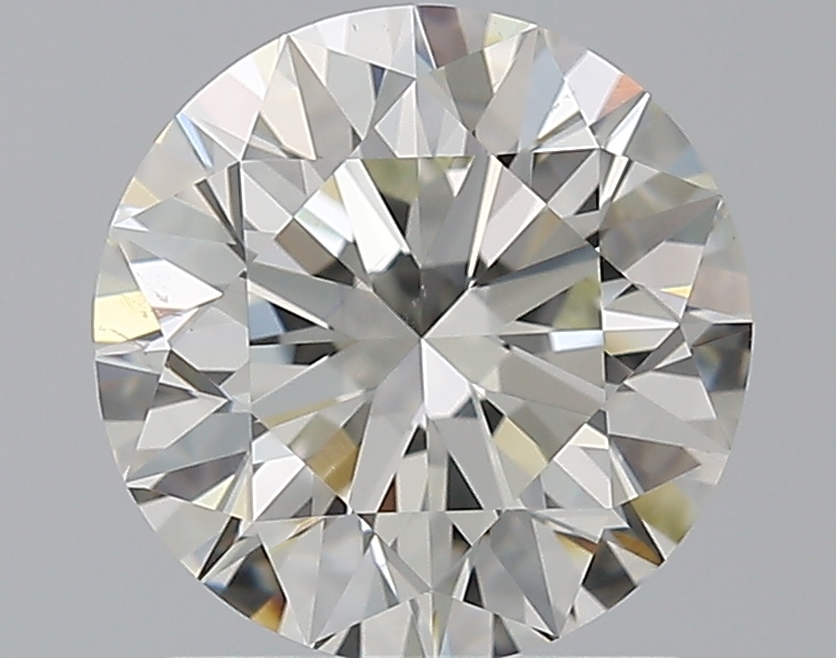 1.62 CaratI-VS2 EX Cut Round Diamond