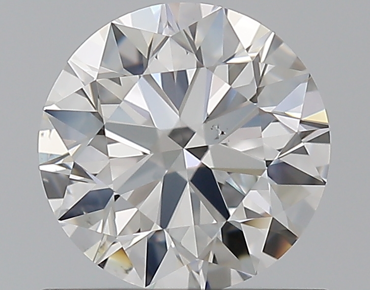 0.8 CaratF-SI1 EX Cut Round Diamond