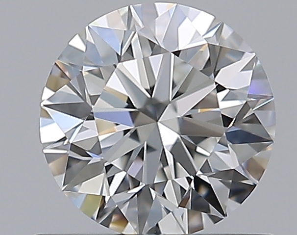 0.71 CaratF-VVS1 EX Cut Round Diamond