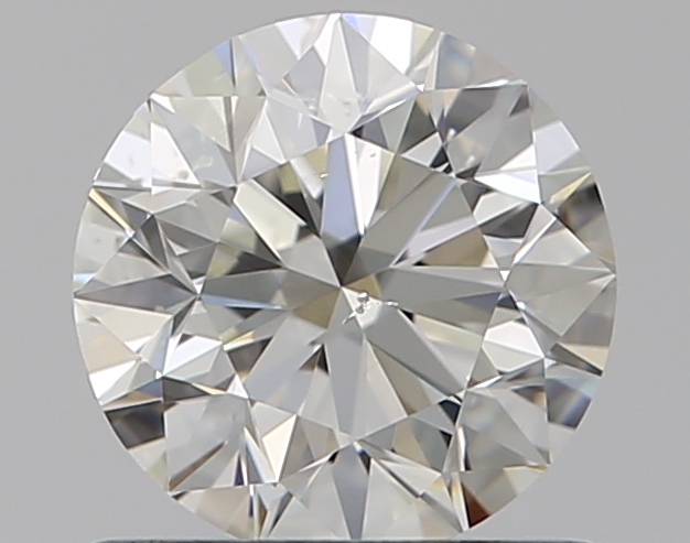 0.8 CaratJ-SI1 EX Cut Round Diamond