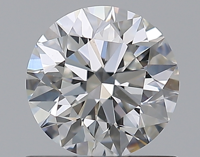 0.77 CaratG-VS2 EX Cut Round Diamond