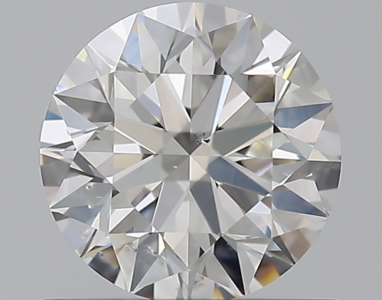 0.81 CaratF-SI1 EX Cut Round Diamond