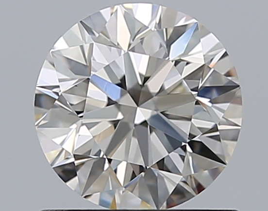 0.9 CaratJ-VVS2 EX Cut Round Diamond