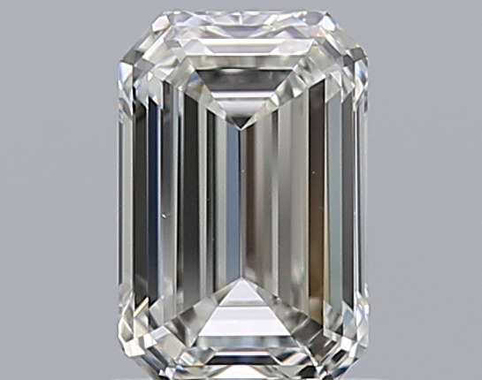 0.96 CaratI-VVS2 - Cut Emerald Diamond