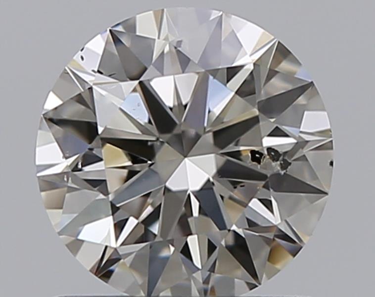0.82 CaratL-SI2 EX Cut Round Diamond