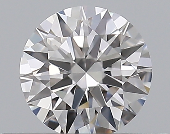 0.33 CaratE-VVS2 EX Cut Round Diamond