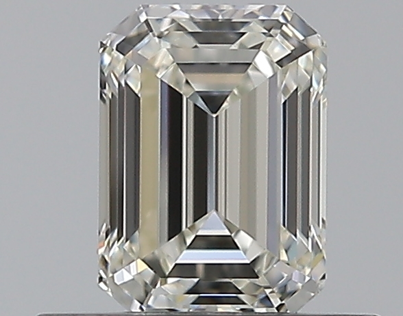 0.53 CaratI-VVS1 - Cut Emerald Diamond