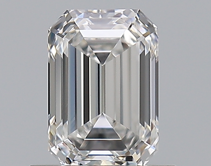 0.77 CaratF-VS1 - Cut Emerald Diamond