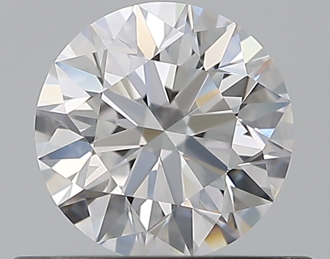 0.51 CaratD-IF EX Cut Round Diamond