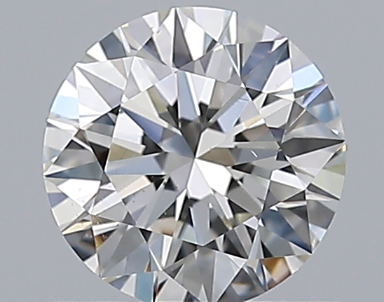 0.76 CaratG-VS2 EX Cut Round Diamond