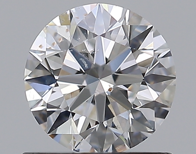 0.8 CaratF-SI2 EX Cut Round Diamond