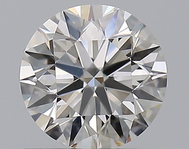 0.76 CaratJ-VS1 EX Cut Round Diamond