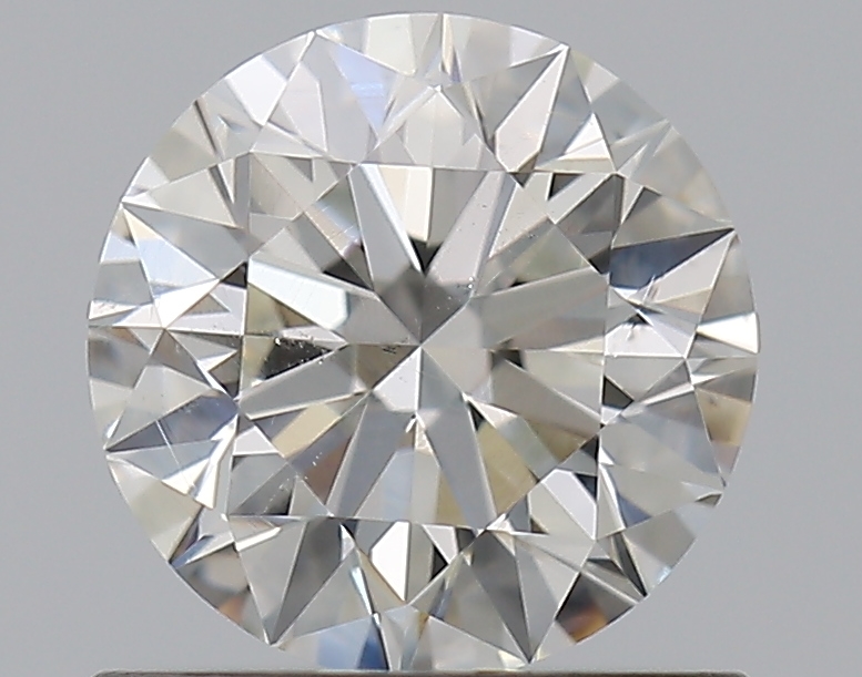 0.82 CaratI-SI1 EX Cut Round Diamond