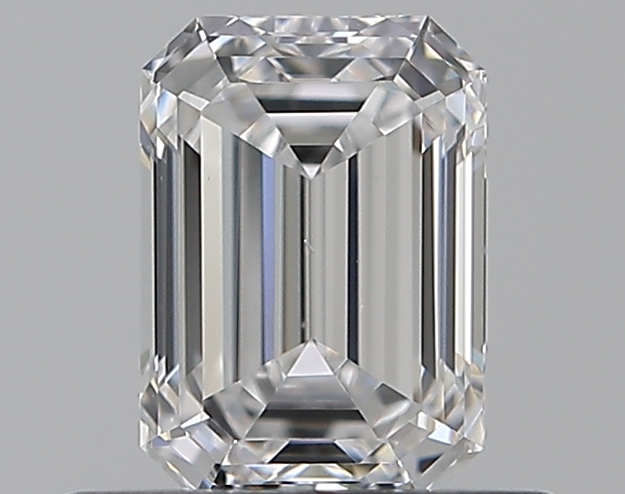 0.59 CaratD-VS2 - Cut Emerald Diamond