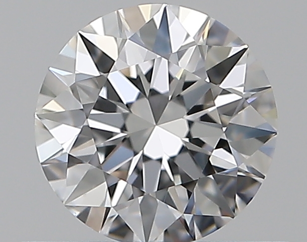 0.5 CaratE-VVS2 EX Cut Round Diamond