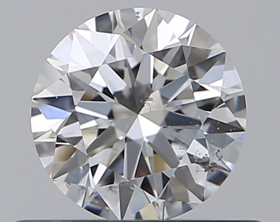 0.49 CaratF-SI1 EX Cut Round Diamond