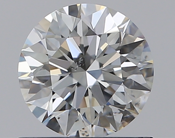 0.75 CaratG-SI2 EX Cut Round Diamond