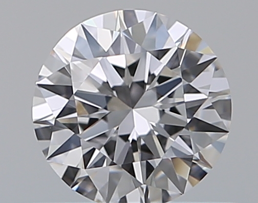 0.5 CaratD-IF EX Cut Round Diamond