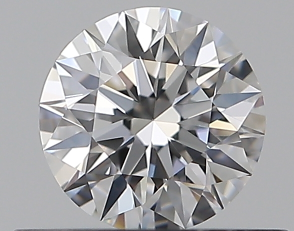 0.41 CaratD-IF EX Cut Round Diamond