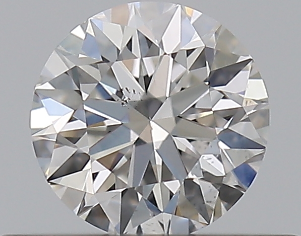 0.38 CaratF-SI1 EX Cut Round Diamond