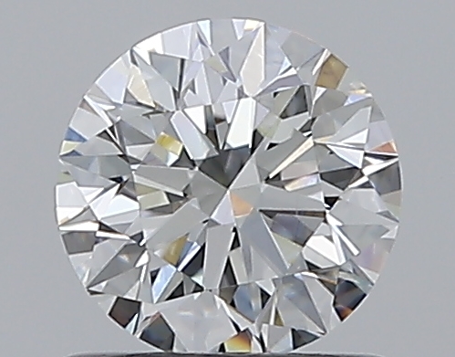 0.72 CaratF-VVS2 EX Cut Round Diamond