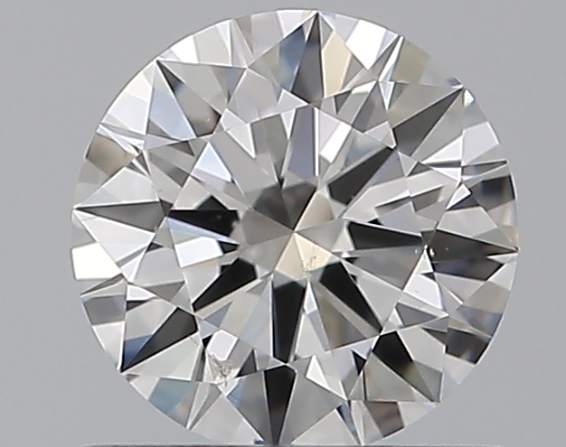 0.66 CaratF-SI1 EX Cut Round Diamond