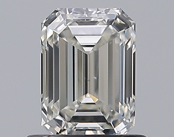 0.76 CaratI-VS2 - Cut Emerald Diamond
