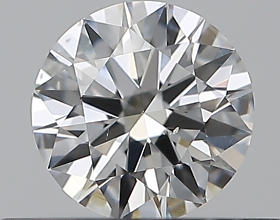 0.35 CaratF-VS2 EX Cut Round Diamond