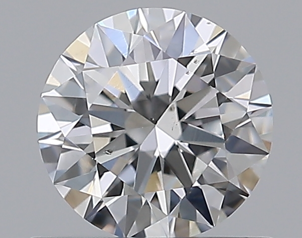 0.66 CaratE-SI1 EX Cut Round Diamond