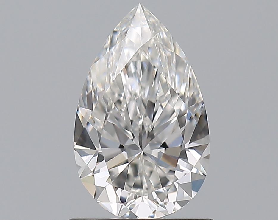 1.01 CaratF-VS2 - Cut Pear Diamond