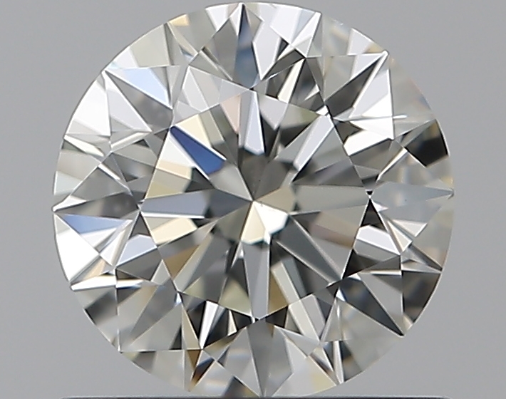 0.8 CaratJ-SI1 EX Cut Round Diamond