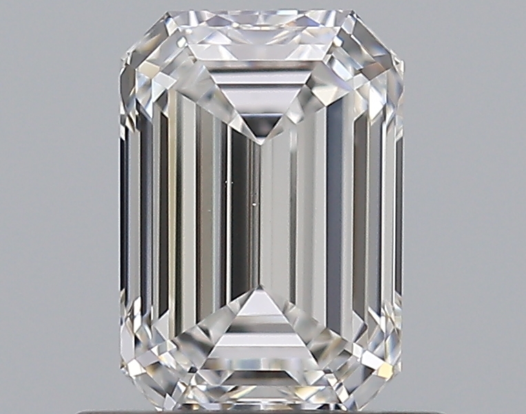 0.81 CaratF-VS1 - Cut Emerald Diamond