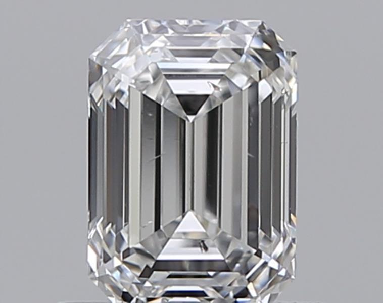 0.57 CaratE-SI1 - Cut Emerald Diamond