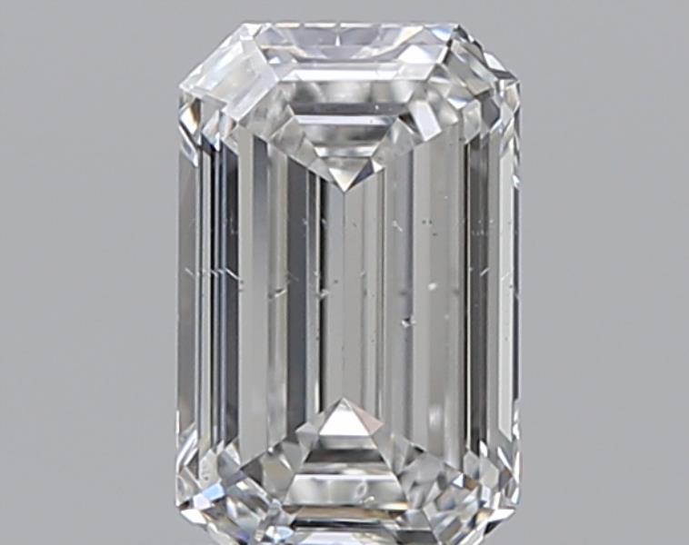 0.5 CaratF-SI1 - Cut Emerald Diamond