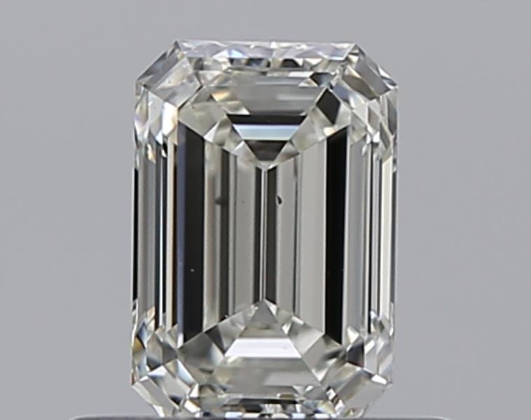 0.5 CaratJ-SI1 - Cut Emerald Diamond