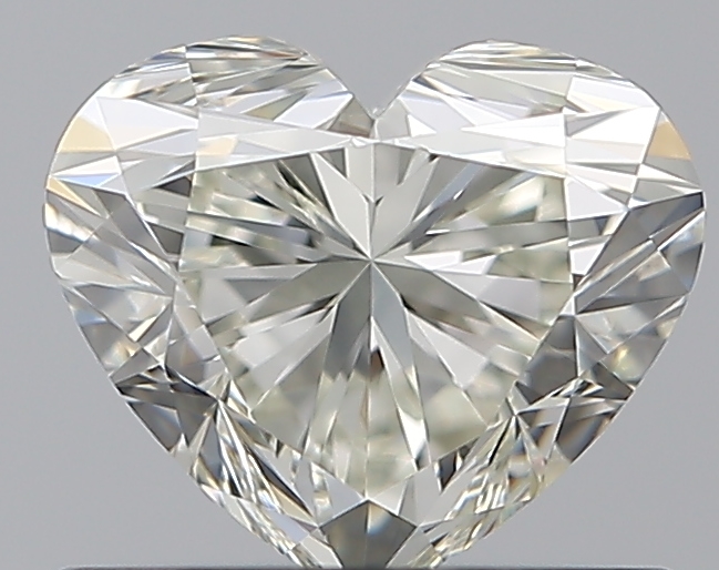 0.73 CaratK-VVS1 - Cut Heart Diamond