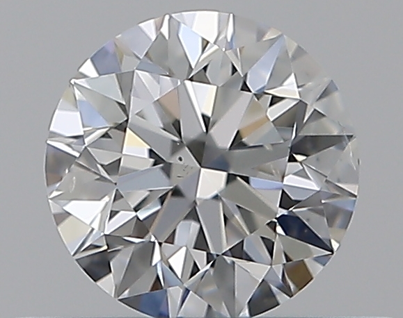 0.4 CaratE-SI2 EX Cut Round Diamond