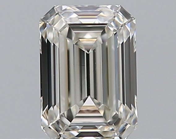 0.42 CaratH-VVS1 - Cut Emerald Diamond