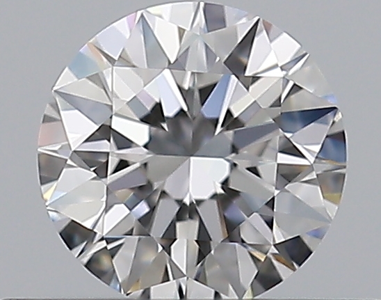0.38 CaratE-VVS1 EX Cut Round Diamond