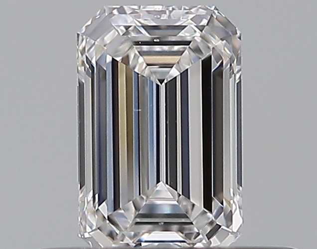 0.33 CaratD-VS2 - Cut Emerald Diamond