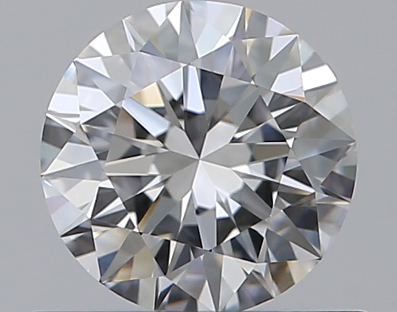 0.58 CaratE-VVS1 EX Cut Round Diamond