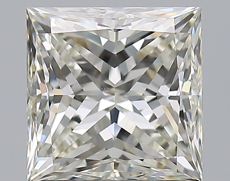 2.01 CaratJ-VS2 - Cut Princess Diamond