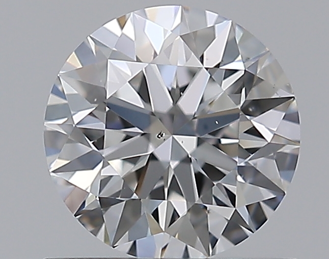 0.81 CaratE-VS2 EX Cut Round Diamond