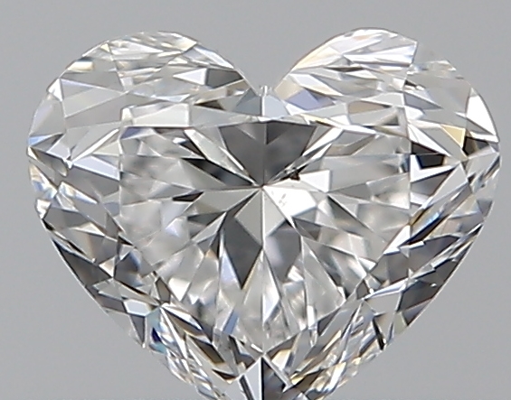 0.5 CaratE-SI1 - Cut Heart Diamond