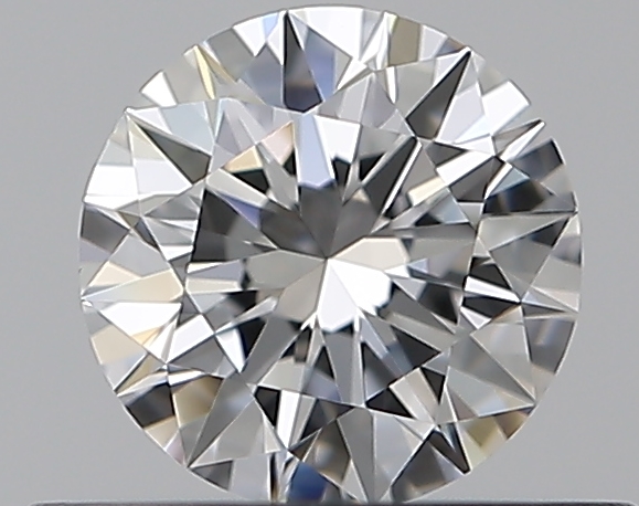 0.42 CaratD-VVS1 EX Cut Round Diamond