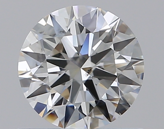 0.72 CaratG-SI1 EX Cut Round Diamond